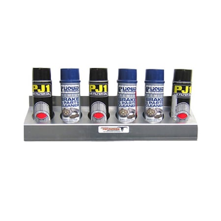 Pit Posse Pit Posse 302 6 Mount Aersol Rack; Silver 302